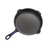 Cast Iron, 11-inch, Traditional Deep Skillet, Dark Blue, small 3