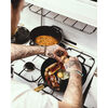 Cast Iron, 4 qt, Round, Dutch Oven Buster And Punch, Black Matte, small 12