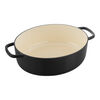 Bellamonte, Cocotte 33 cm, Ovale, Noir mat, Fonte, small 9