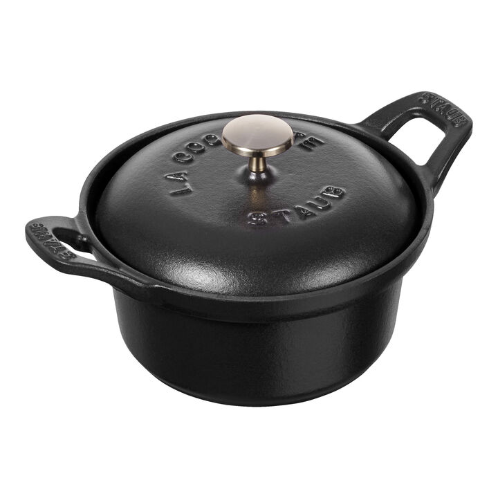 Specialities, 500 ml cast iron round La coquette, black, large 1