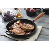 Pans, Bratpfanne mit Holzgriff 28 cm, rund, Schwarz, Gusseisen, small 3