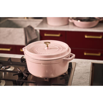 D&ouml;k&uuml;m Tencere | sorbet rose | 24 cm | 3,7 l | yuvarlak,,large 2