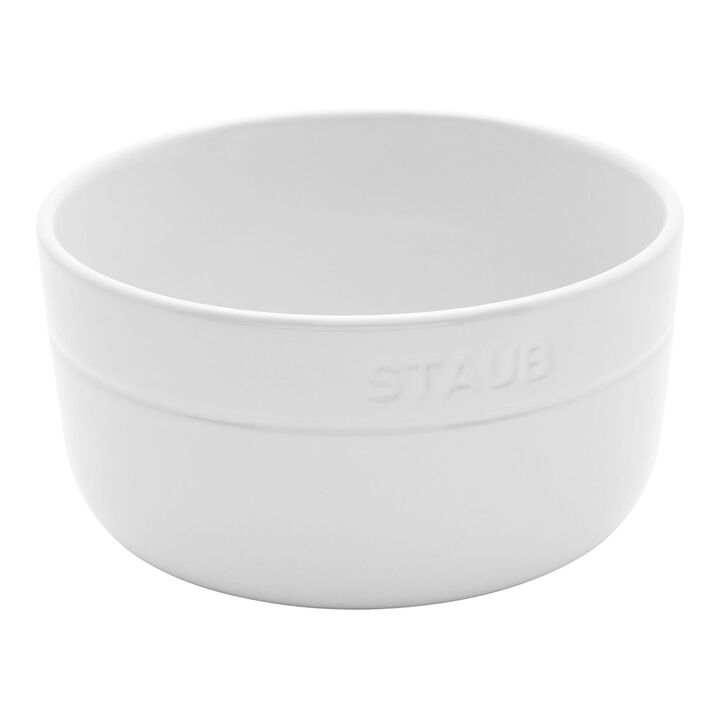 Dinnerware, 4-pc, Cereal Bowl Set, white, large 1