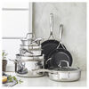 Energy Plus, 10-pc, 18/10 Stainless Steel, Pots And Pans Set Ceramic Coating, small 9