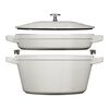 Stackable Set, 2-pz., Set di pentole Stackable, tartufo bianco, small 1