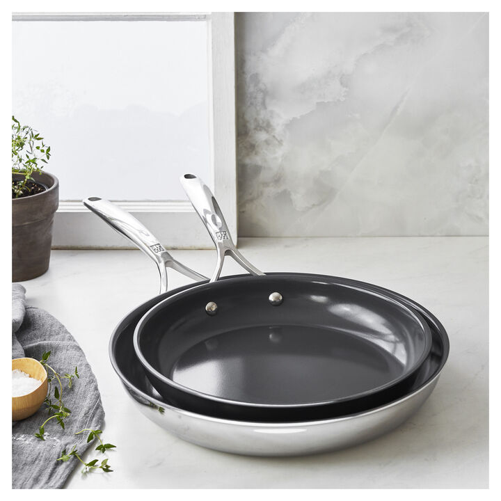 Energy Plus, 2-pc, Non-stick, Frying Pan Set Ceramic Coating, large 3