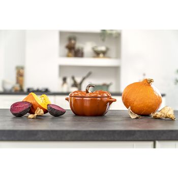 Ceramic Cocotte | Tar&ccedil;ın | 15 cm | 700 ml | Balkabağı,,large 9