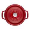 La Cocotte, Cocotte 20 cm, redondo, Vermelho cereja, Ferro fundido, small 2
