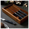 Spectrum, 4-pc, Steak Knife Set With Wood Presentation Box, small 8