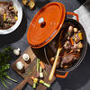 La Cocotte, Cocotte 29 cm / 4,25 l, Oval, Kanel, St&oslash;bejern, small 8