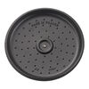 Cast Iron, 3.5 qt, Braiser, Dark Blue, small 4