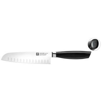 Santoku Bı&ccedil;ağı 18 cm, Siyah,,large 1