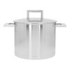 Derin Tencere &ccedil;ift &ccedil;ıdarlı kapak | 18/10 Paslanmaz &Ccedil;elik | 20 cm,,large