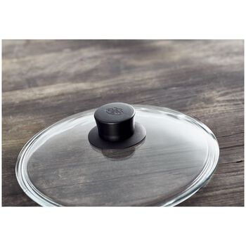 Pilav Tenceresi Cam Kapaklı | PTFE | 28 cm,,large 4