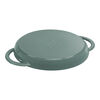 Cast Iron, 10-inch, Round, Double Handle Pure Grill, Eucalyptus, small 2