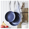 Clad CFX, 2-pc, Stainless Steel, Ceramic Coating, Non-stick, Frying Pan Set, small 2