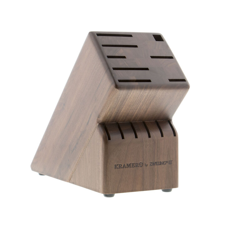 14, Knife block empty, Walnut, large 1