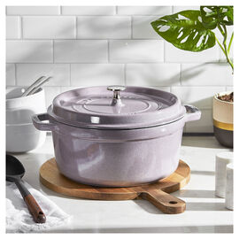 5.25 l cast iron round Cocotte, cherry blossom