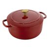 Bellamonte, Cocotte 20 cm / 2,5 l, Rond, Rood, small 1