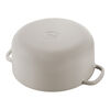 Bellamonte, Cocotte rotonda - 28 cm, avorio, small 10