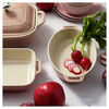 Stoneware, 4-pc, Macaron Mixed Baking Dish Set, light pink, small 14