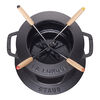 Specialities, 16 cm Cast iron Fondue Set black, small 3