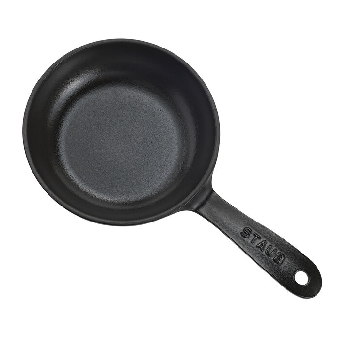 Cast Iron, 6.5-inch, Petite Frying Pan, Black Matte, large 3