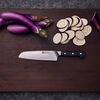 Pro, 7-inch, Hollow Edge Santoku Knife, small 3