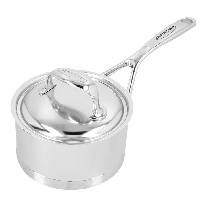 Atlantis 7, Stieltopf mit Deckel 14 cm, 18/10 Edelstahl, Silber, large 2