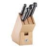 Gourmet, 5 Piece, Knife block set, nature, small 1