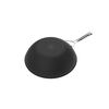 Black 5, 12-inch, 18/10 Stainless Steel, Wok, Silver-black, small 4