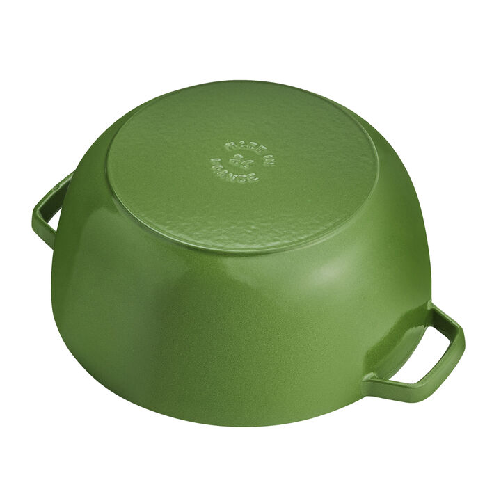 Cast Iron, 5 qt, Essential French Oven, pistachio, large 4