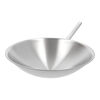 Resto 3, Wok runder Boden 36 cm, 18/10 Edelstahl, small 2