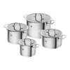 TrueFlow, Kochtopfset 4-tlg, Edelstahl, small 1