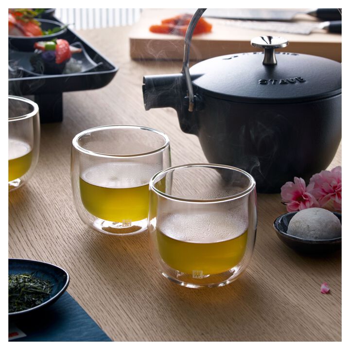 Sorrento, 2 Piece, Tea glass set, transparent, large 3