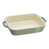 Ceramique, 1 l ceramic rectangular Baking Dish, eucalyptus, small 1