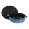Cast Iron, 6.25 qt, French oven, french blue - Factory Second, small 2
