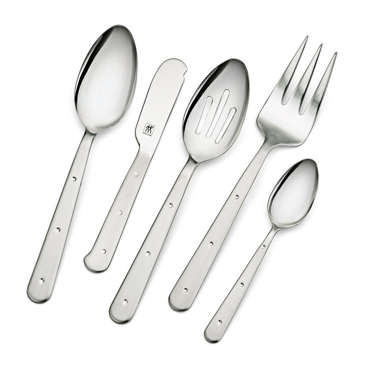 Porterhouse, 45-pc, 18/10 Stainless Steel, Flatware Set, large 3