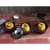 La Cocotte, Cocotte 14 cm, rund, Schwarz, Gusseisen, small 2