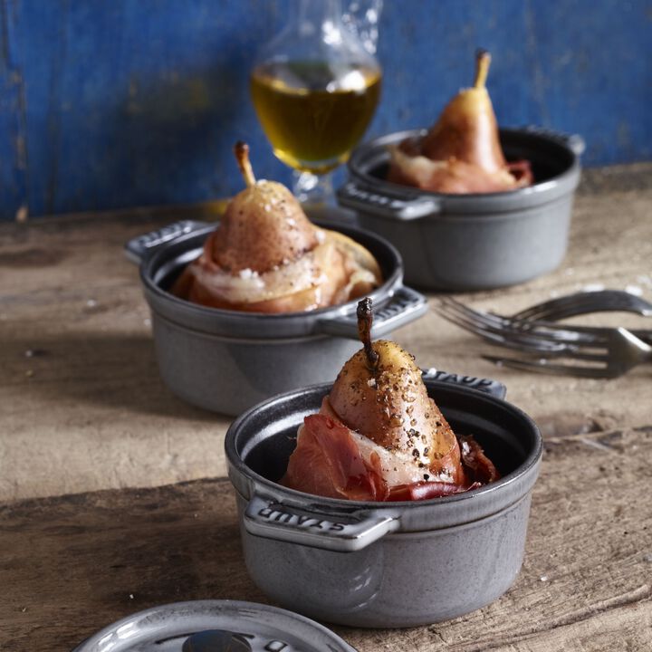 Cast Iron, 0.25 qt, Mini Round Dutch Oven, graphite grey, large 2
