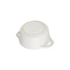 Ceramique, Mini cocotte 10 cm, redondo, Branco, Cer&acirc;mica, small 6