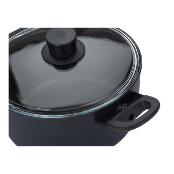 Derin Tencere Cam Kapaklı | Al&uuml;minyum | 24 cm,,large 3