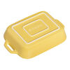 Stoneware, 2-pc, Rectangular Baking Dish Set, citron, small 3
