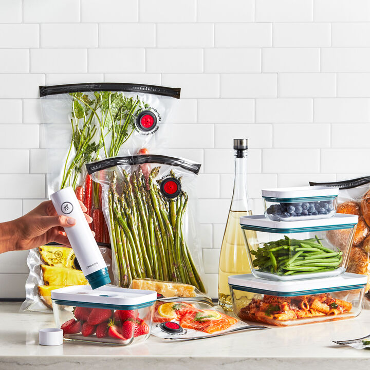 Fresh & Save, Glass Vacuum Starter Set, 16-pc, large 4