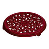 La Cocotte, Essential French Oven with lily lid and trivet 2 Piece, cast iron, small 4