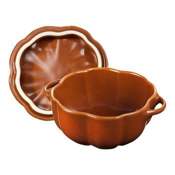 Ceramic Cocotte | Tar&ccedil;ın | 12 cm | 500 ml | Balkabağı,,large 3