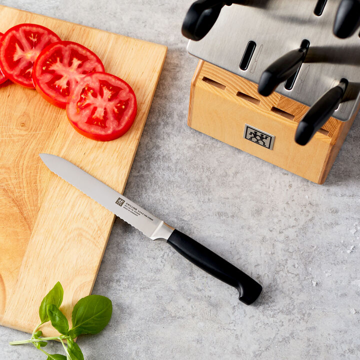 Four Star, 7-pc, Knife block set, natural, large 4