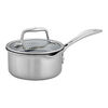 Clad CFX, 1 qt, Non-stick, Stainless Steel Ceramic Saucepan , small 1