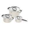 Pure, 8-pc Stainless Steel Cookware Set, Ivory, small 4