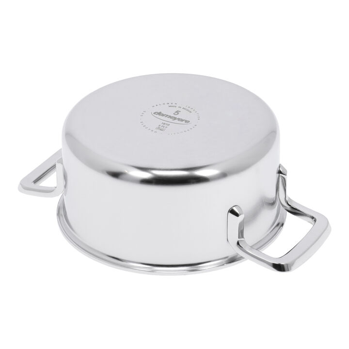 Intense 5, Casserole avec couvercle à double parois 16 cm / 1,5 l, large 3